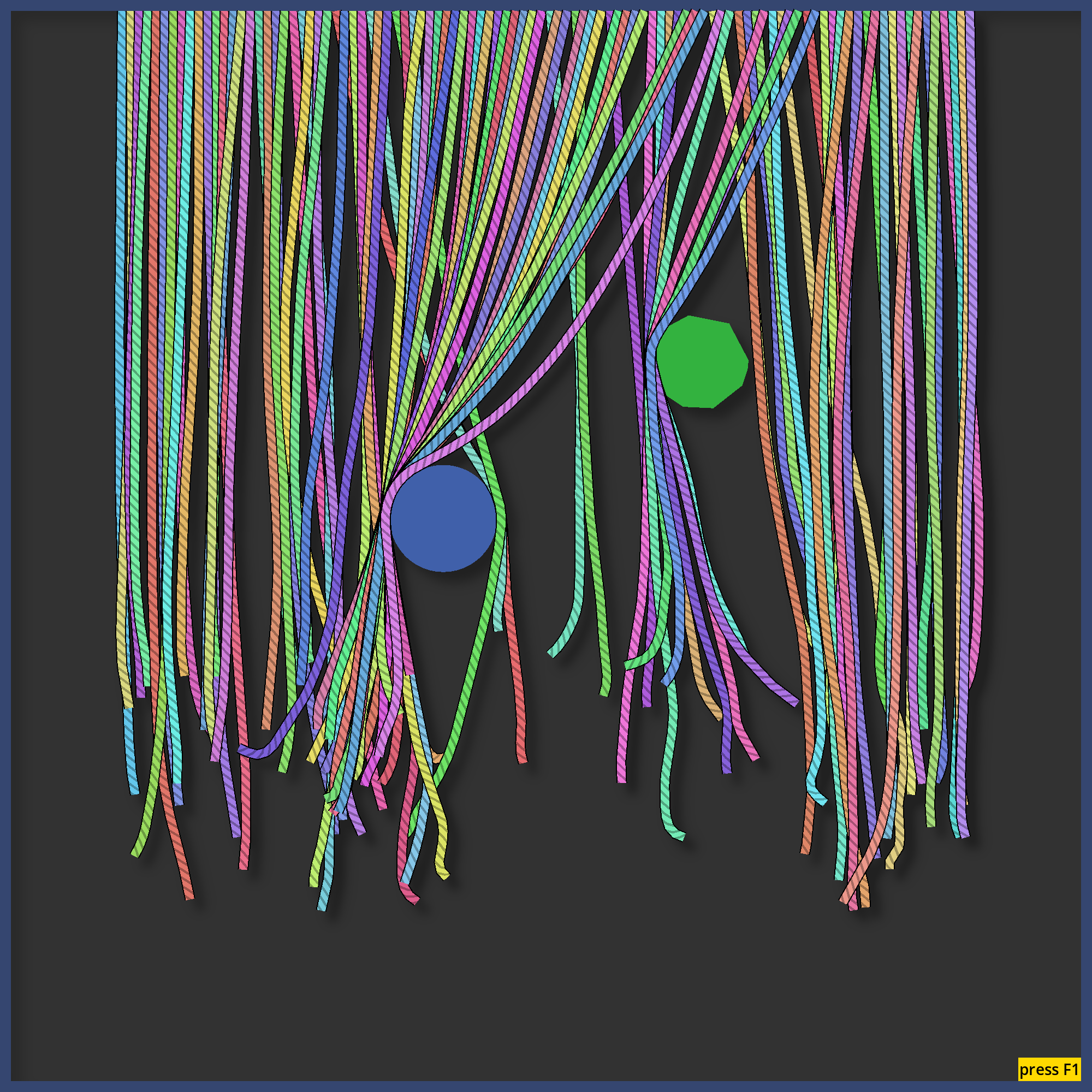 Stress Test — hundreds of ropes